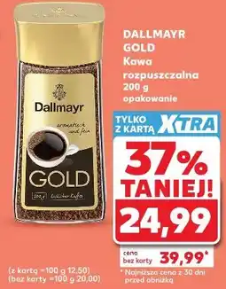 Kaufland Dallmayr Gold Kawa rozpuszczalna oferta