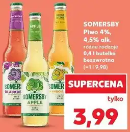 Kaufland Somersby Piwo 4%, 4,5% alk oferta