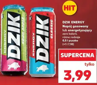 Kaufland Dzik Energy Napój gazowany lub energetyzujący oferta