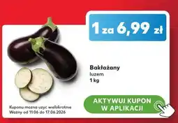 Kaufland Bakłażany luzem oferta