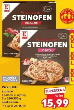 Kaufland K-Classic Steinofen Pizza XXL z pieca oferta
