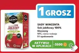 Kaufland Sady Wincenta Sok jabłkowy 100% tłoczony oferta