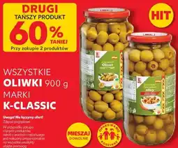 Kaufland WSZYSTKIE OLIWKI 900 g MARKI K-CLASSIC oferta