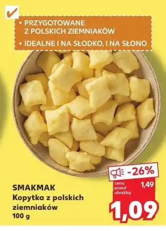 Kaufland SMAKMAK Kopytka z polskich ziemniaków oferta