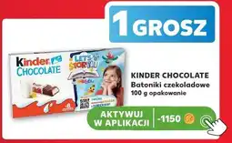 Kaufland Kinder Chocolate Batoniki czekoladowe oferta