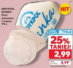 Kaufland INDYKPOL BIANKA Pierś gotowana z indyka oferta