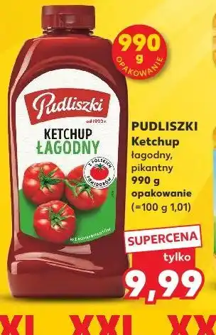 Kaufland PUDLISZKI Ketchup łagodny, pikantny oferta