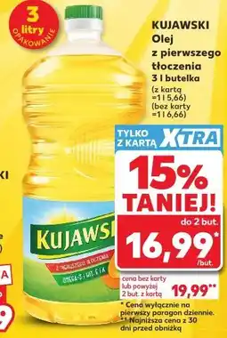 Kaufland KUJAWSKI Olej z pierwszego tłoczenia oferta