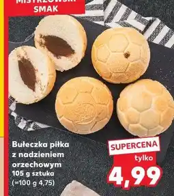 Kaufland Bułeczka piłka z nadzieniem orzechowym oferta