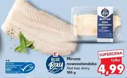 Kaufland BLUE BAY Miruna nowozelandzka filet bez skóry oferta