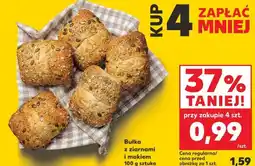 Kaufland Bułka z ziarnami i makiem oferta