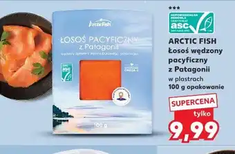 Kaufland ARCTIC FISH Łosoś wędzony pacyficzny z Patagonii w plastrach oferta
