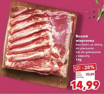 Kaufland Boczek wieprzowy oferta