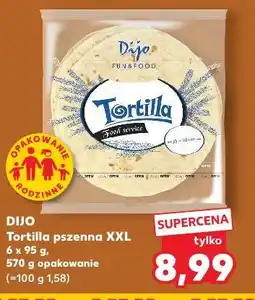 Kaufland Dijo Tortilla pszenna XXL oferta