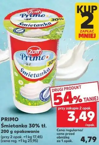 Kaufland PRIMO Śmietanka 30% tł oferta