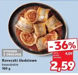 Kaufland Koreczki śledziowe kaszubskie oferta