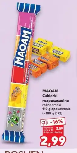 Kaufland MAOAM Cukierki rozpuszczalne oferta