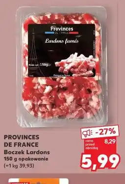 Kaufland Provinces de France Boczek Lardons oferta