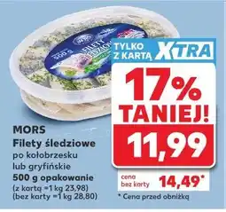 Kaufland MORS Filety śledziowe po kołobrzesku lub gryfińskie oferta