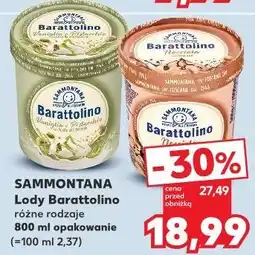 Kaufland SAMMONTANA Lody Barattolino oferta