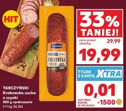 Kaufland Tarczyński Krakowska sucha z szynki oferta