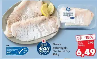 Kaufland BLUE BAY Dorsz atlantycki filet bez skóry oferta
