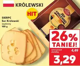 Kaufland SIERPC Ser Królewski wędzony oferta
