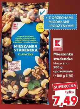 Kaufland K-Classic Mieszanka studencka klasyczna oferta
