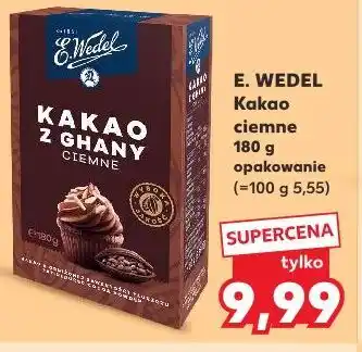 Kaufland E. Wedel Kakao ciemne oferta