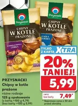 Kaufland Przysnacki Chipsy w kotle prażone oferta