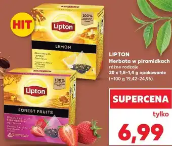 Kaufland Lipton Herbata w piramidkach oferta