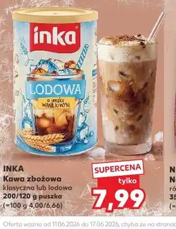 Kaufland Inka Kawa zbożowa klasyczna lub lodowa oferta