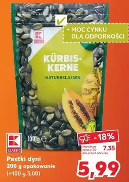 Kaufland K-Classic Pestki dyni oferta