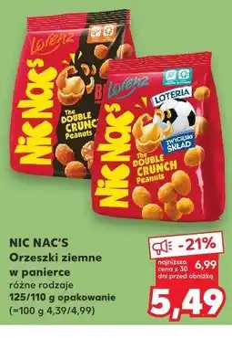 Kaufland Nic Nac's Orzeszki ziemne w panierce oferta