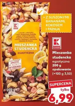 Kaufland K-Classic Mieszanka studencka egzotyczna oferta