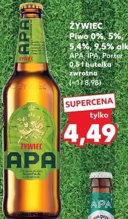 Kaufland Żywiec Piwo APA oferta