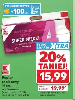 Kaufland K-Classic Papier toaletowy oferta