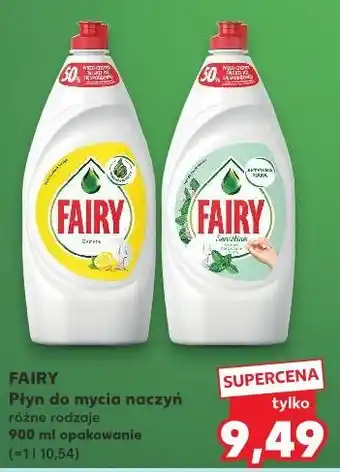 Kaufland Fairy Płyn do mycia naczyń oferta
