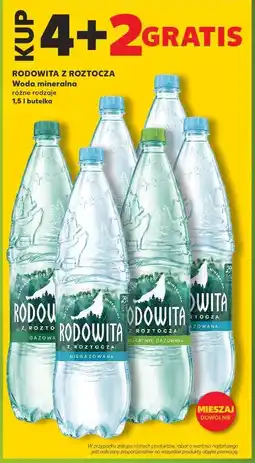 Kaufland Rodowita z Roztocza Woda mineralna oferta