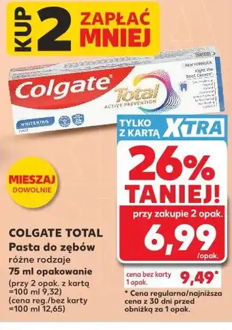 Kaufland COLGATE TOTAL Pasta do zębów oferta