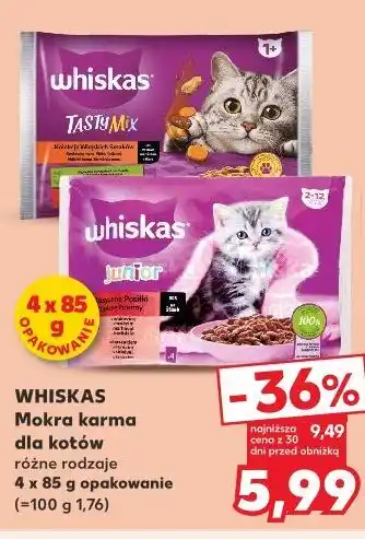 Kaufland Whiskas Mokra karma dla kotów oferta