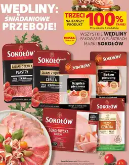 Kaufland Wszystkie wędliny pakowane w plastrach marki Sokołów oferta