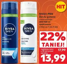Kaufland NIVEA MEN Żel do golenia oferta