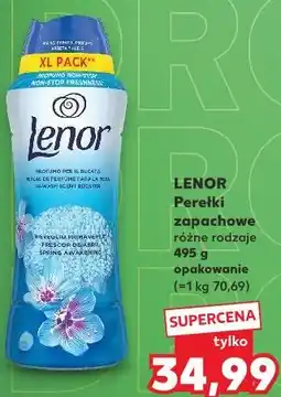 Kaufland Lenor Perełki zapachowe oferta