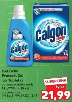 Kaufland Calgon Proszek, Żel lub Tabletki do zmiękczania wody oferta