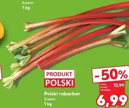 Kaufland Polski rabarbar luzem oferta