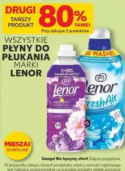 Kaufland Wszystkie płyny do płukania marki Lenor oferta