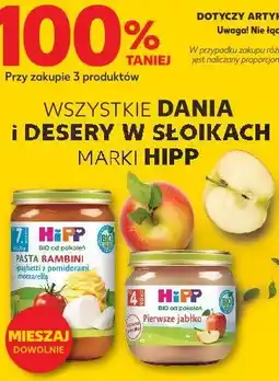 Kaufland Dania i desery w słoikach HiPP oferta