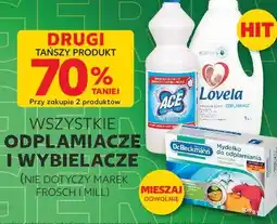 Kaufland Wszystkie odplamiacze i wybielacze (nie dotyczy marek Frosch i Mill) oferta
