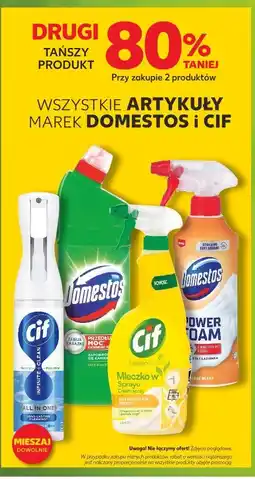 Kaufland Wszystkie artykuły marek Domestos i Cif oferta